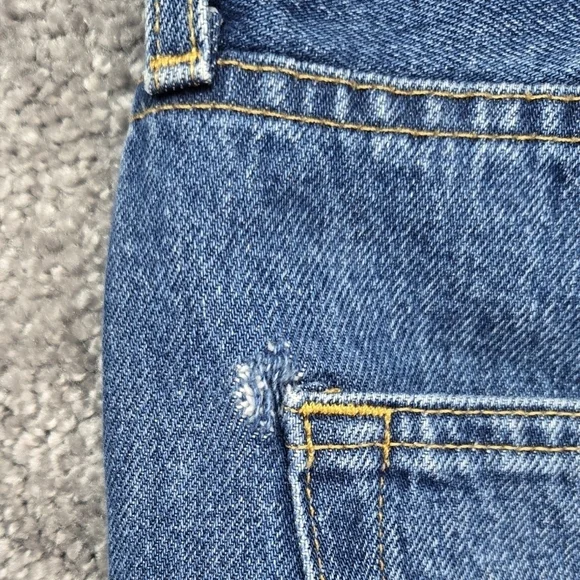 Point Sur J. Crew Limited Edition Nipped Straight Jean Raw Hem BS185 100% Cotton - Picture 12 of 12